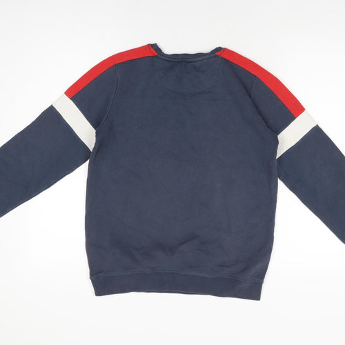 URBN-DEPT Boys Red Cotton Pullover Sweatshirt Size 13 Years Pullover