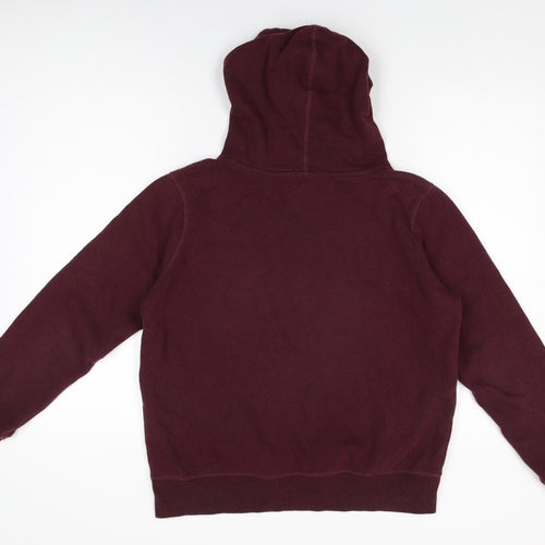 Amisu Womens Red Cotton Pullover Hoodie Size L Pullover