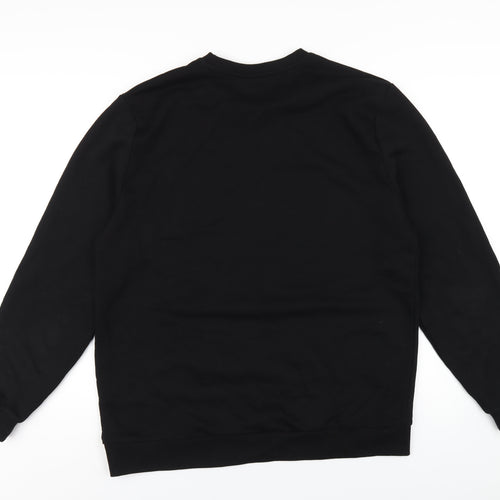 ASOS Mens Black Cotton Pullover Sweatshirt Size XL - Home Alone