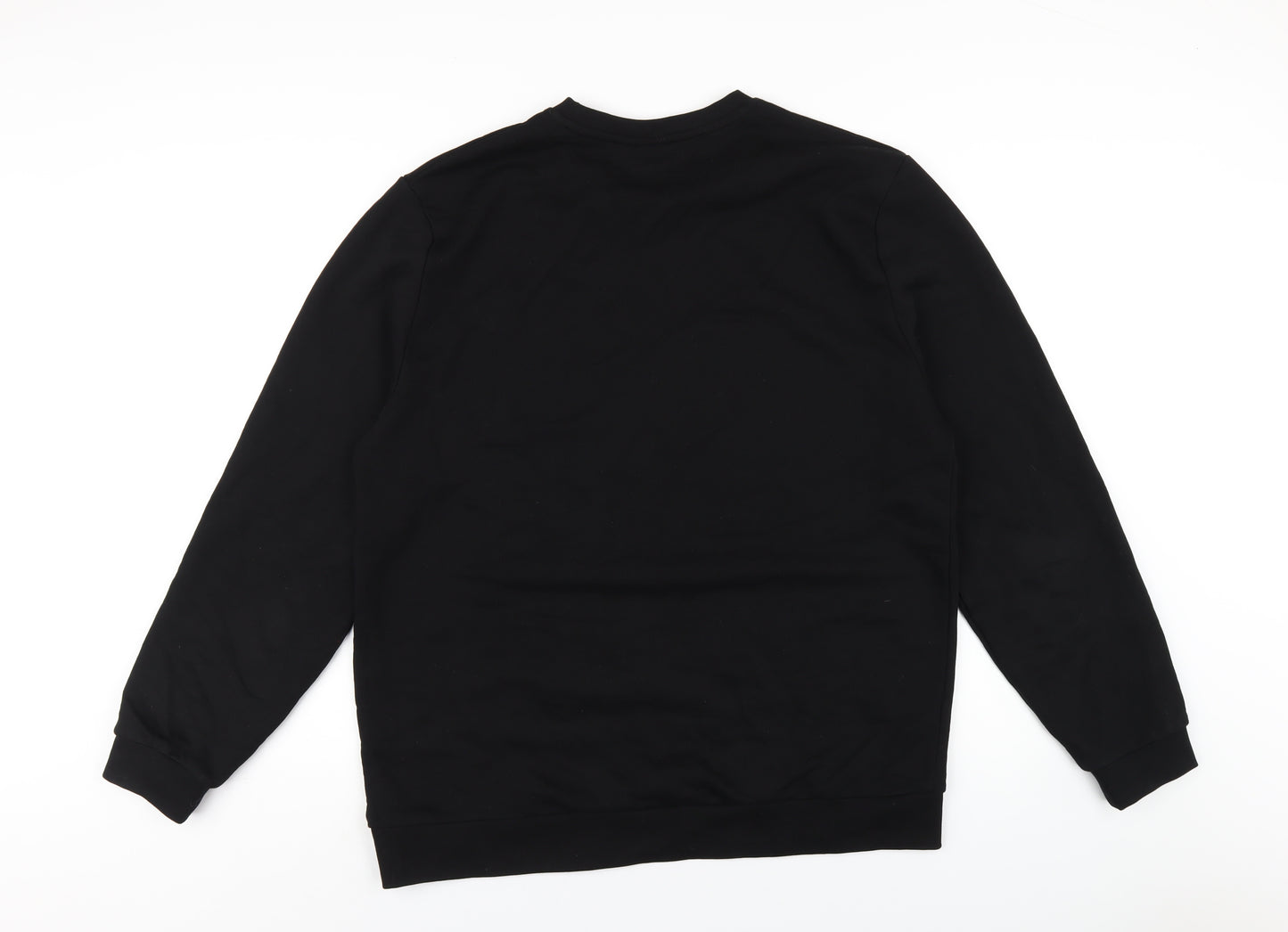ASOS Mens Black Cotton Pullover Sweatshirt Size XL - Home Alone