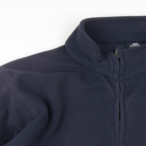 Trespass Mens Blue Jacket Size 2XL Zip