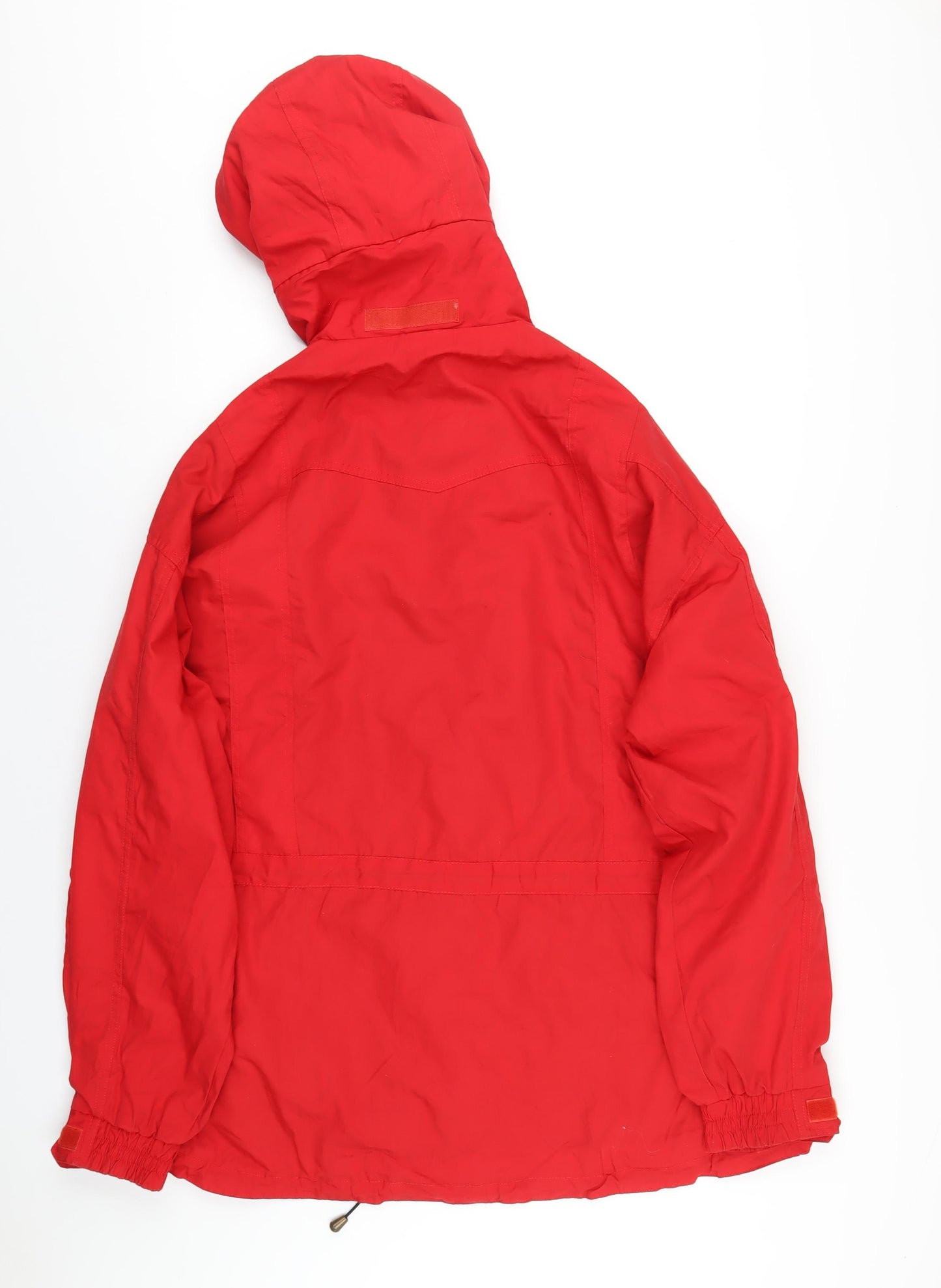 Helly Hansen Mens Red Rain Coat Coat Size XL Zip