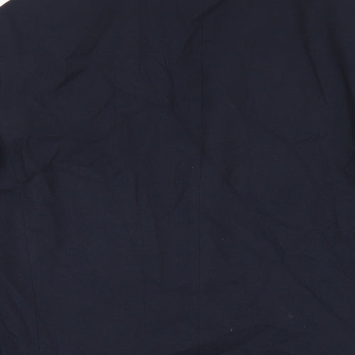 Topman Mens Blue Polyester Jacket Blazer Size 40 Regular