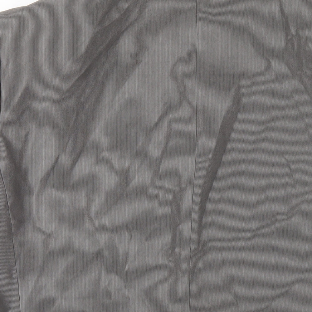 Marks and Spencer Mens Grey Polyester Jacket Blazer Size 42 Regular