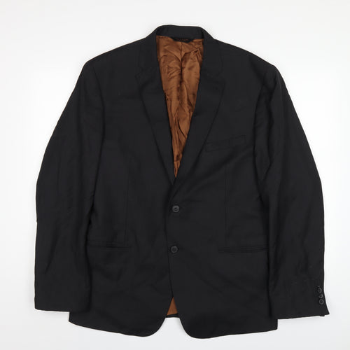 jJosepg Mens Grey Wool Jacket Blazer Size 44 Regular