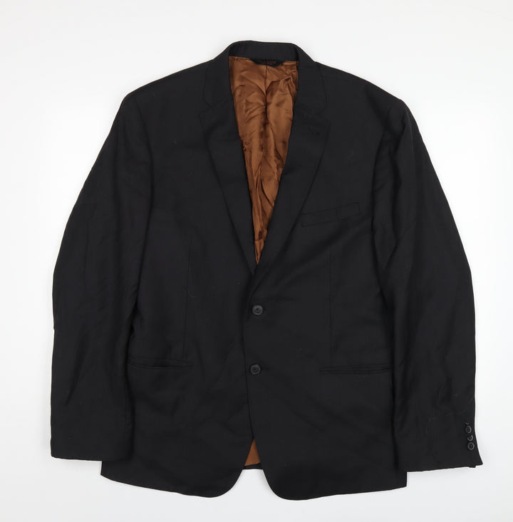 jJosepg Mens Grey Wool Jacket Blazer Size 44 Regular