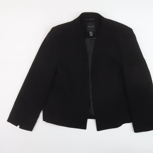 New Look Womens Black Jacket Size 12