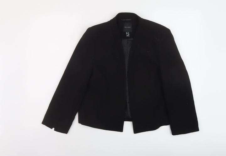 New Look Womens Black Jacket Size 12