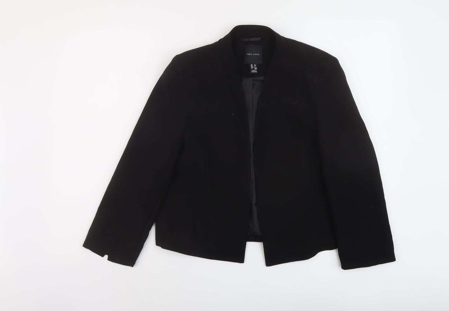 New Look Womens Black Jacket Size 12