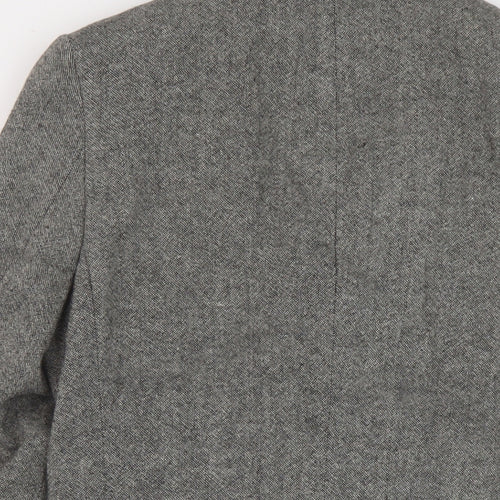French Connection Mens Grey Wool Jacket Suit Jacket Size 36 Regular