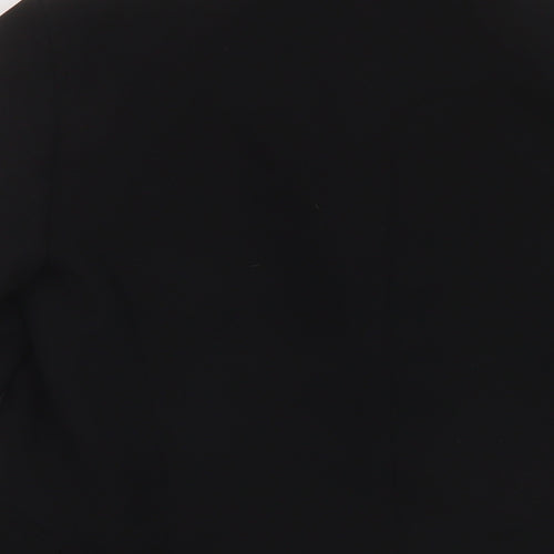 Marks and Spencer Womens Black Jacket Size 10 Button