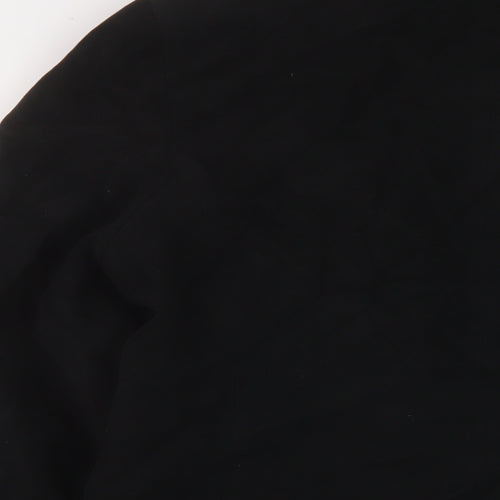 NuAge Womens Black Jacket Size 14 Button