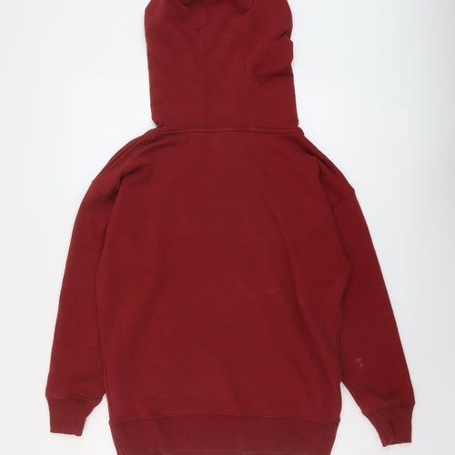 IVY PARK Mens Red Cotton Pullover Hoodie Size XS