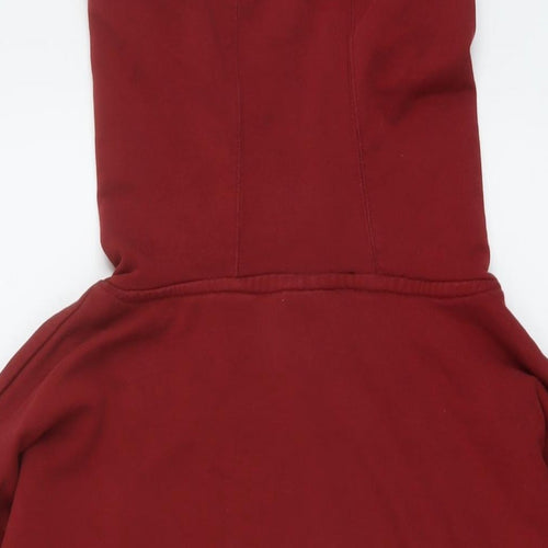 IVY PARK Mens Red Cotton Pullover Hoodie Size XS