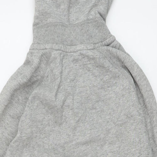 Gap Womens Grey Cotton Full Zip Hoodie Size XS Zip