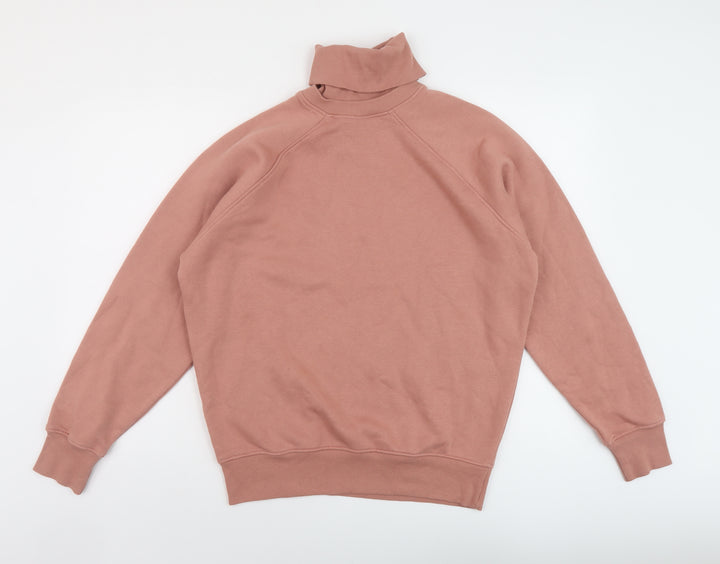 Missguided Womens Pink Polyester Pullover Sweatshirt Size 6 Pullover