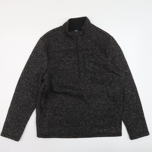 Crane Mens Grey Polyester Pullover Sweatshirt Size M