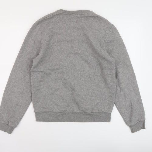 Jack Wills Womens Grey Cotton Pullover Sweatshirt Size S Pullover