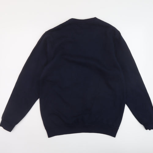 Skinny Dip Womens Blue Cotton Pullover Sweatshirt Size S Pullover - Christmas