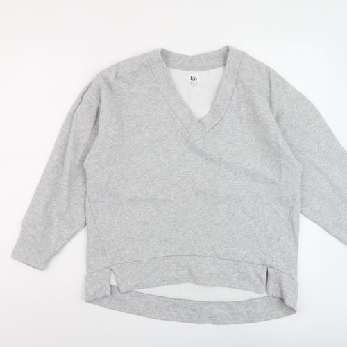 Kiin Womens Green Cotton Pullover Sweatshirt Size XS Pullover