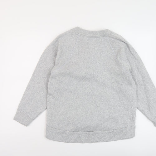 Kiin Womens Green Cotton Pullover Sweatshirt Size XS Pullover