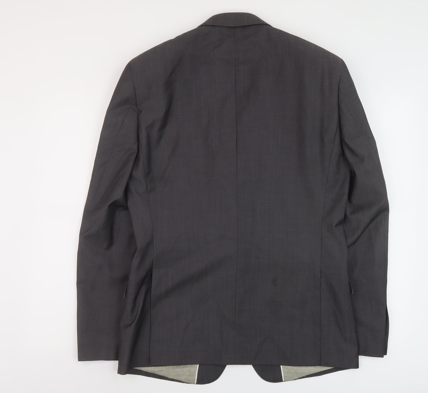 NEXT Mens Grey Wool Jacket Suit Jacket Size 40 Regular