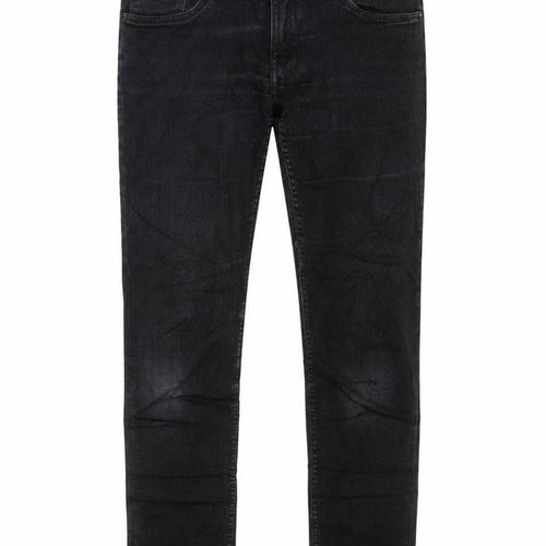 H&M Mens Grey Cotton Straight Jeans Size 29 in L30 in Regular Button