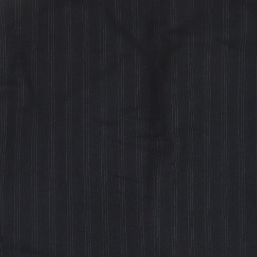 Daniel Drescott Mens Grey Striped Wool Jacket Suit Jacket Size 44 Regular