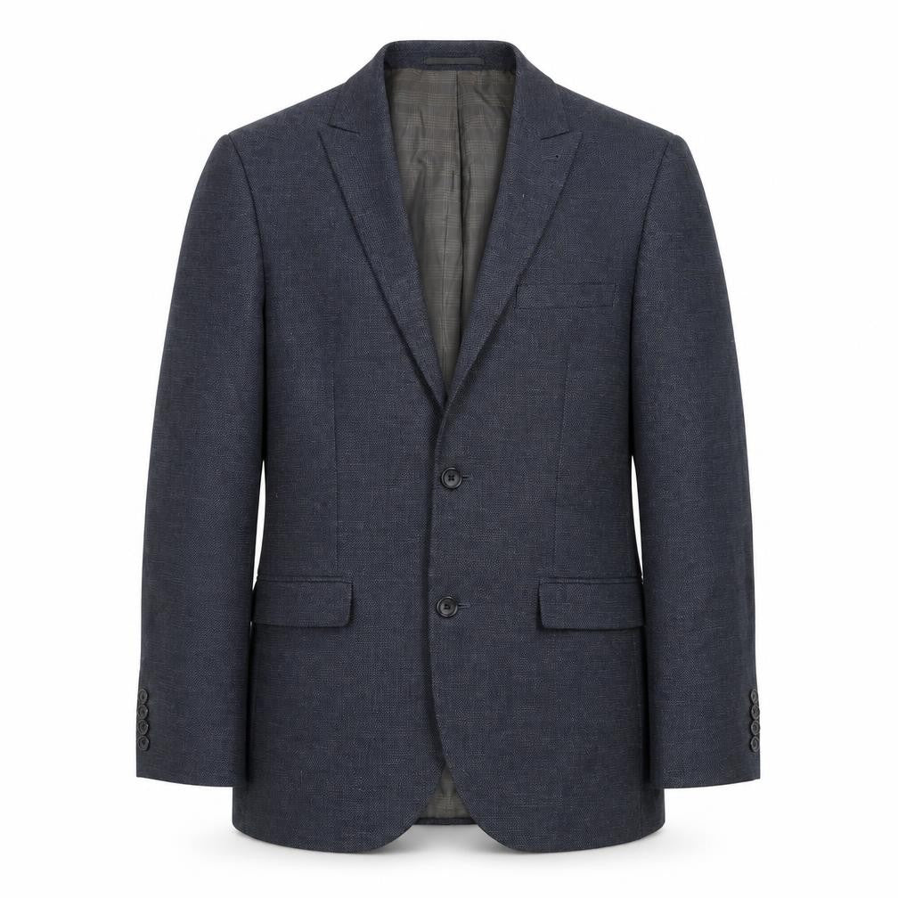 Next Mens Blue Polyester Jacket Suit Jacket Size 38 Regular