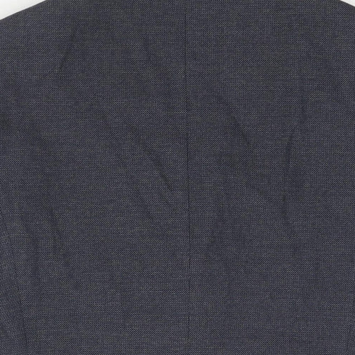 NEXT Mens Blue Polyester Jacket Suit Jacket Size 38 Regular