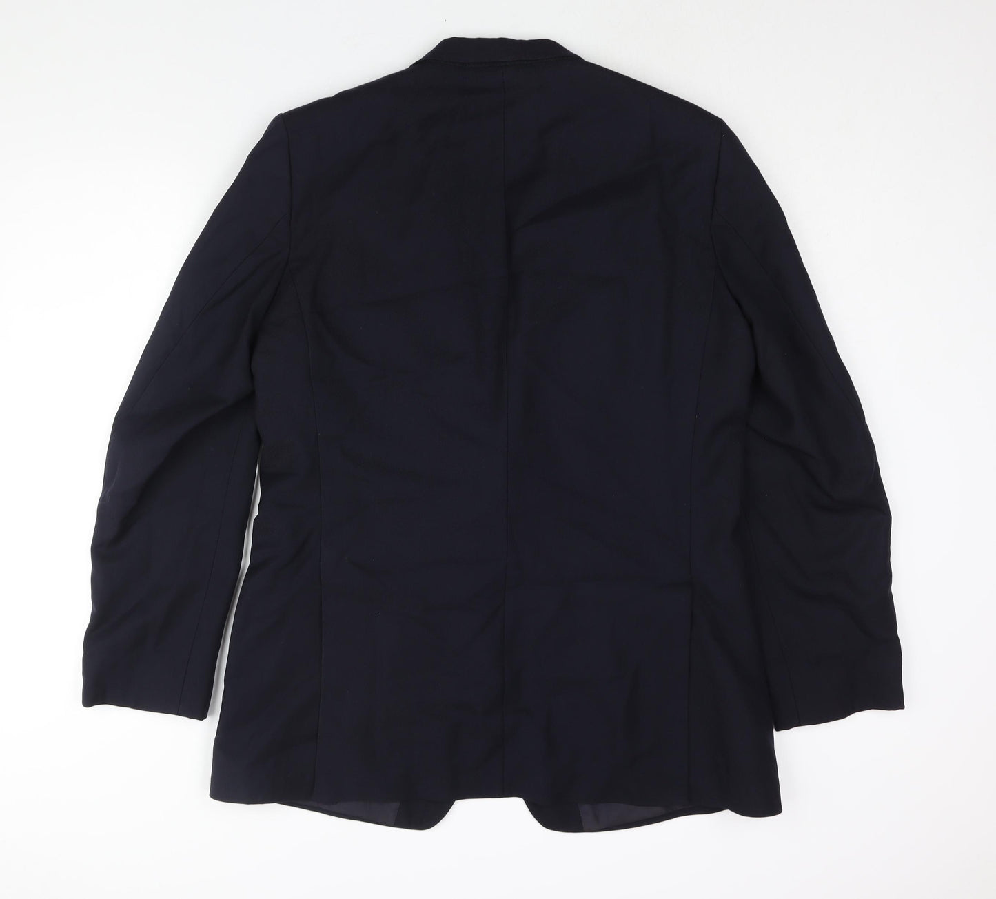 Hammersley Mens Blue Wool Jacket Suit Jacket Size 42 Regular