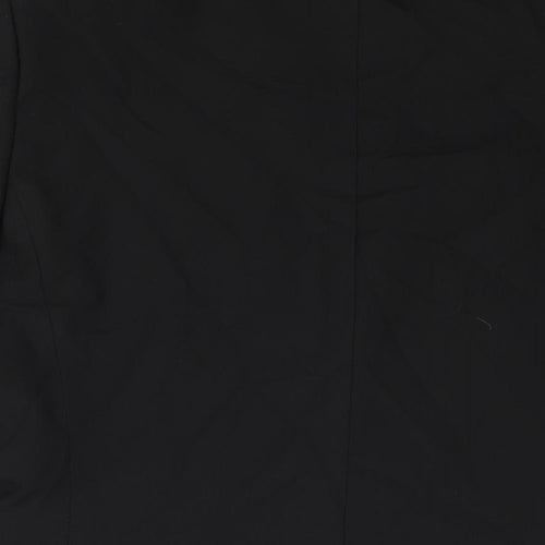 NEXT Mens Black Polyester Tuxedo Suit Jacket Size 42 Regular