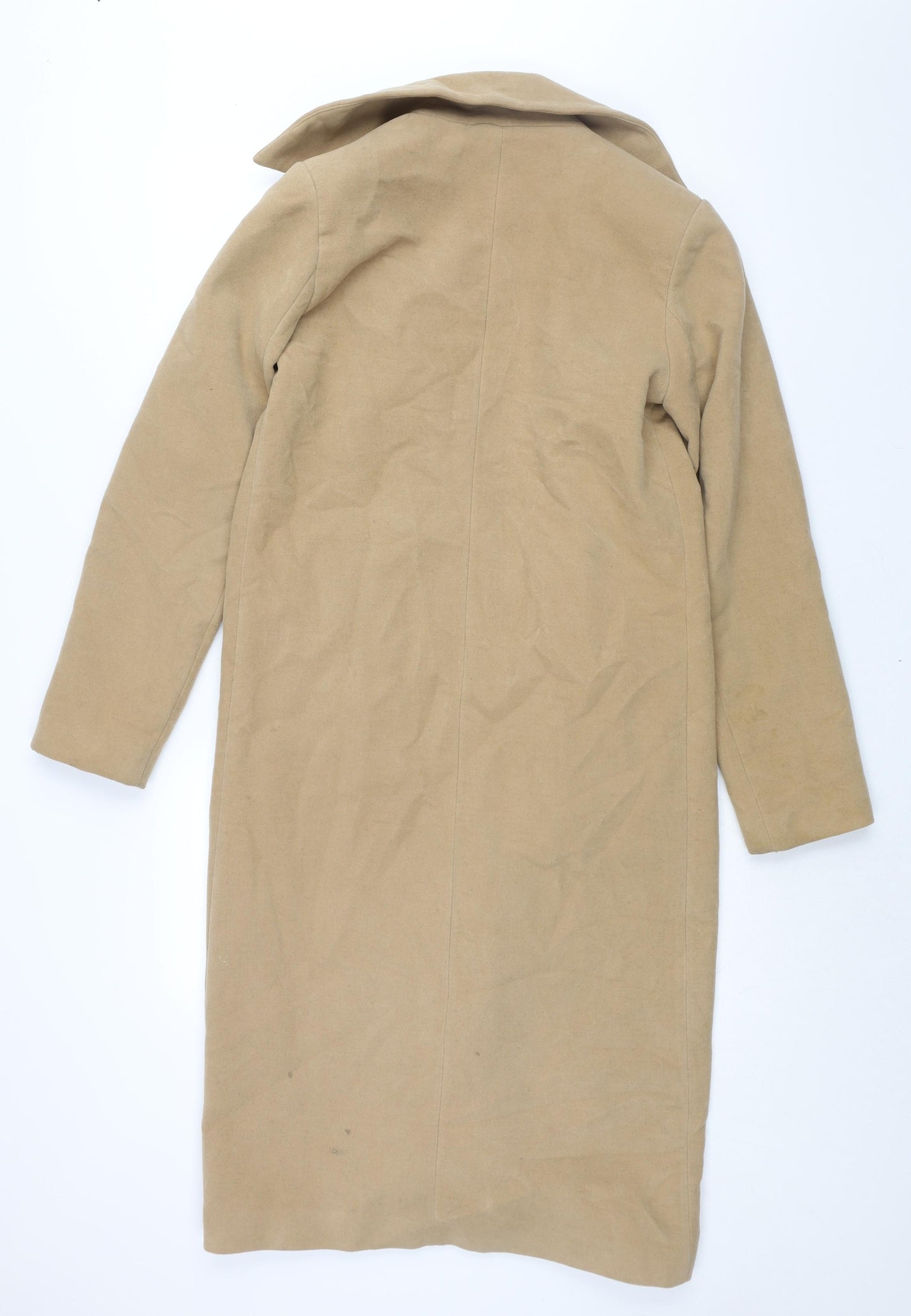 Missguided Womens Brown Overcoat Coat Size 8 - No Closure