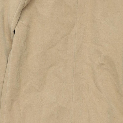 Missguided Womens Brown Overcoat Coat Size 8 - No Closure