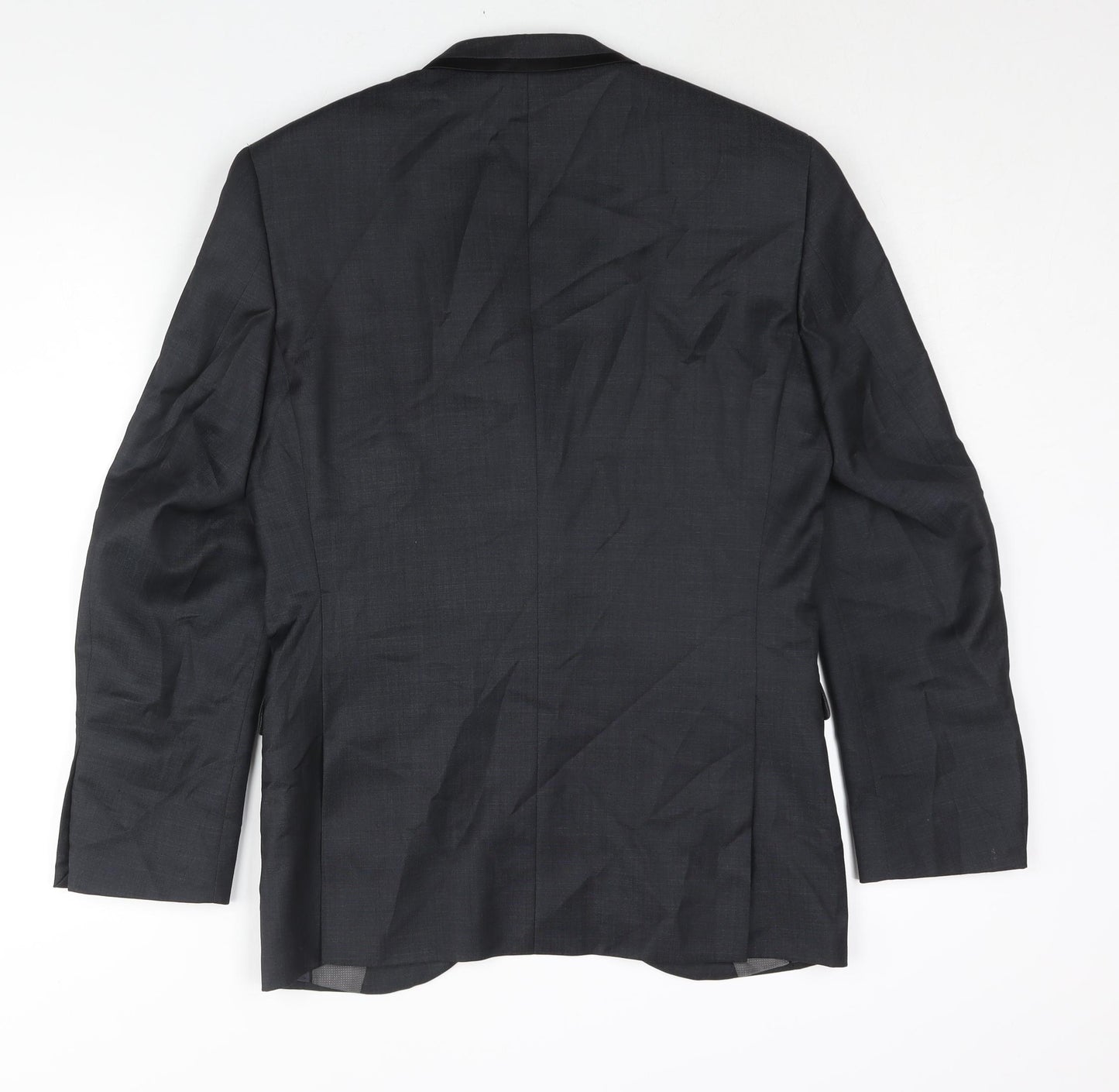 NEXT Mens Grey Wool Jacket Suit Jacket Size 36 Regular