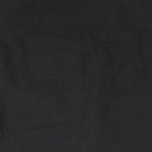 Fellini Mens Black Polyester Jacket Suit Jacket Size 40 Regular
