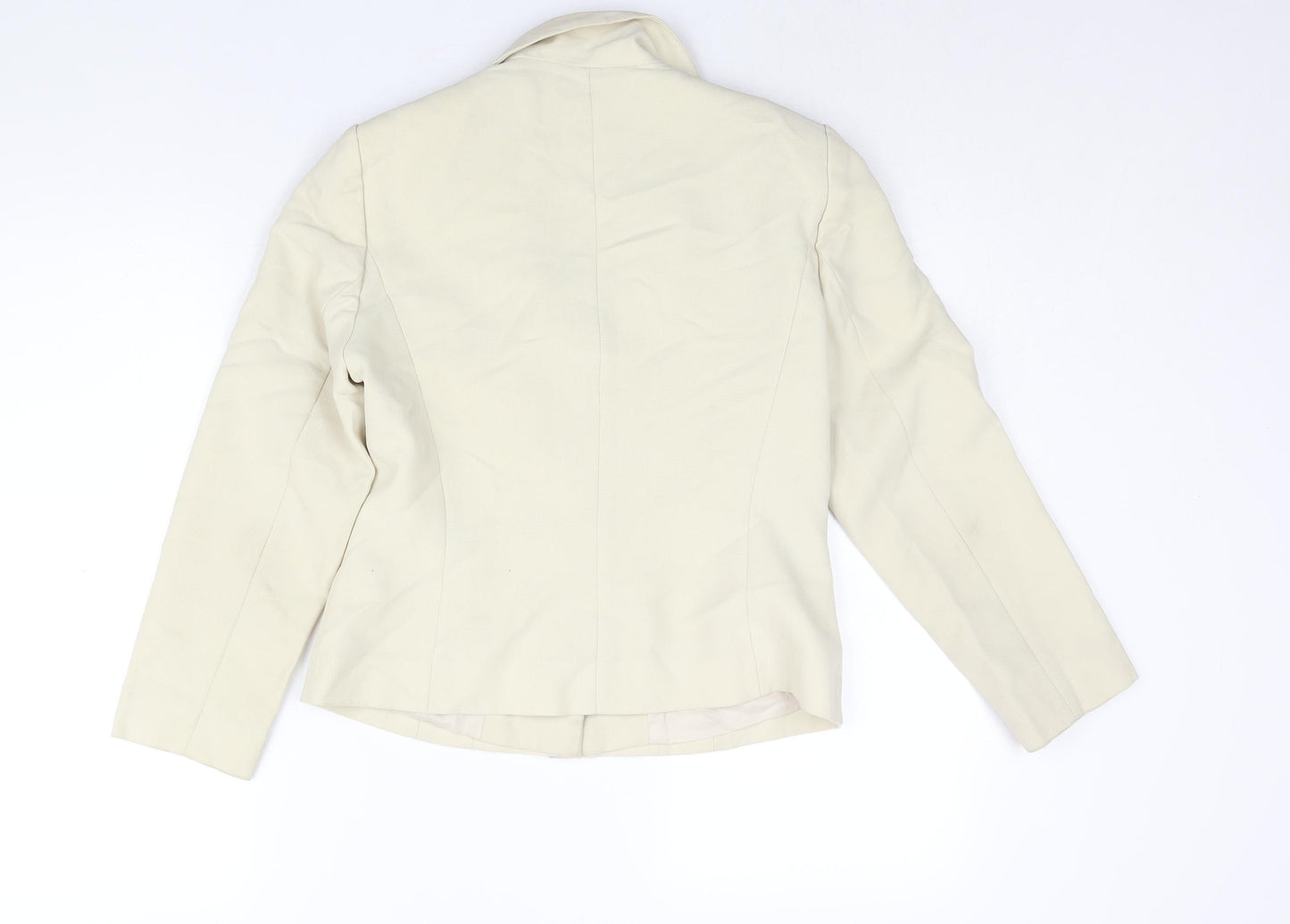 Minuet Womens Ivory Jacket Size 10 Button