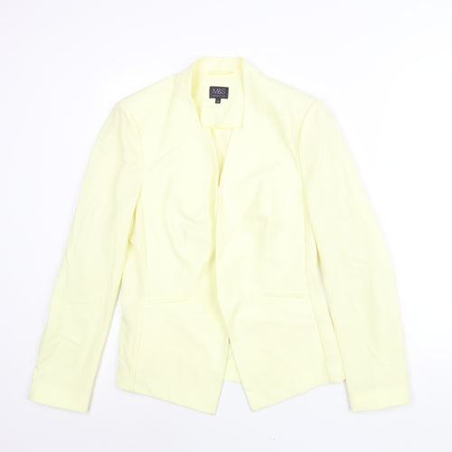 Marks and Spencer Womens Yellow Jacket Blazer Size 14