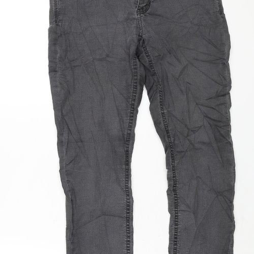 MAC Womens Grey Cotton Skinny Jeans Size 36 in L32 in Regular Zip