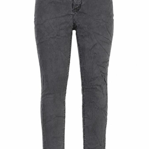 MAC Womens Grey Cotton Skinny Jeans Size 36 in L32 in Regular Zip