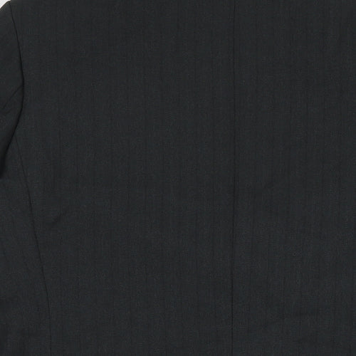 Thomas Brooks Mens Grey Polyester Jacket Suit Jacket Size 40 Regular