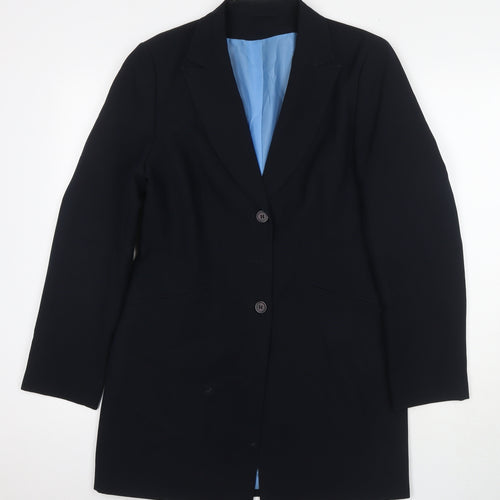Dorothy Perkins Womens Black Jacket Blazer Size 12 Button