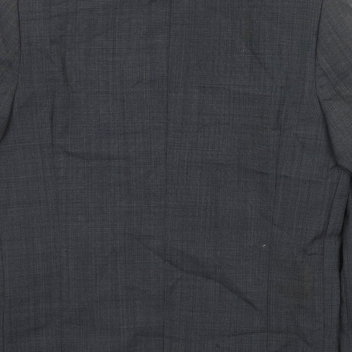 Autograph Boys Grey Jacket Blazer Size 12 Years Button