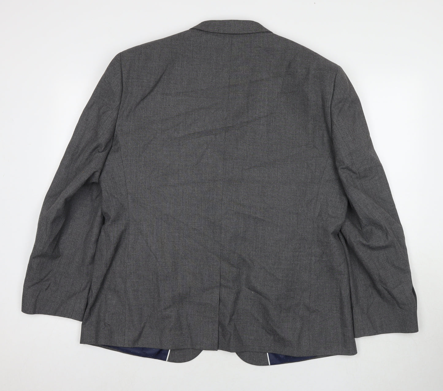 Taylor & Wright Mens Grey Polyester Jacket Suit Jacket Size 46 Regular