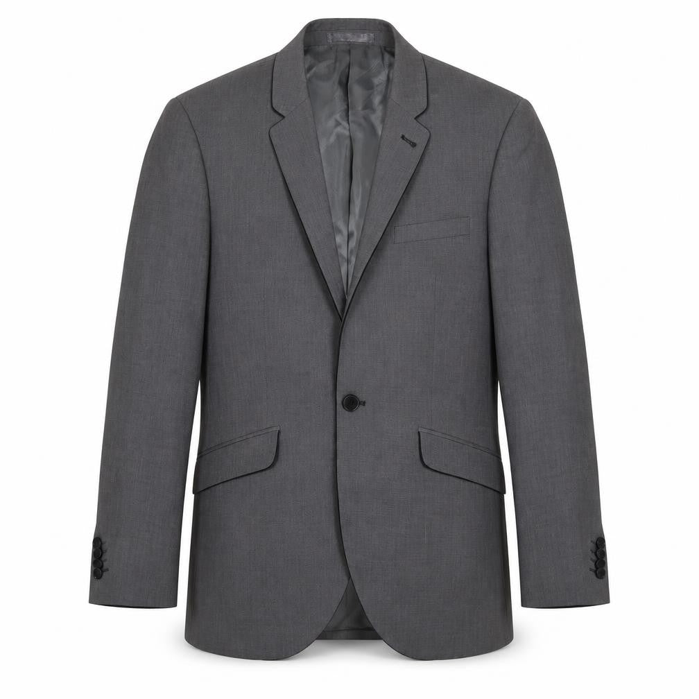 Taylor & Wright Mens Grey Polyester Jacket Suit Jacket Size 36 Regular