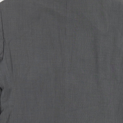 Taylor & Wright Mens Grey Polyester Jacket Suit Jacket Size 36 Regular