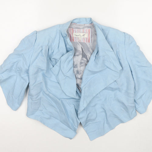 Damsel in a Dress Womens Blue Jacket Blazer Size 12