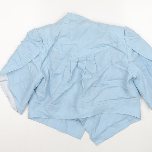 Damsel in a Dress Womens Blue Jacket Blazer Size 12