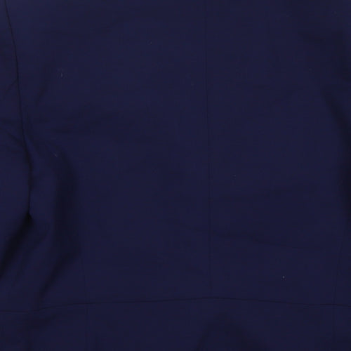 Artigiano Womens Blue Jacket Blazer Size 12 Button