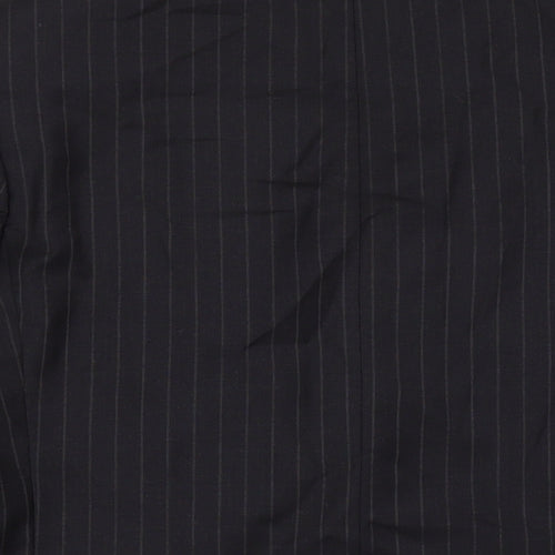 Marks and Spencer Mens Black Wool Jacket Suit Jacket Size 42 Regular
